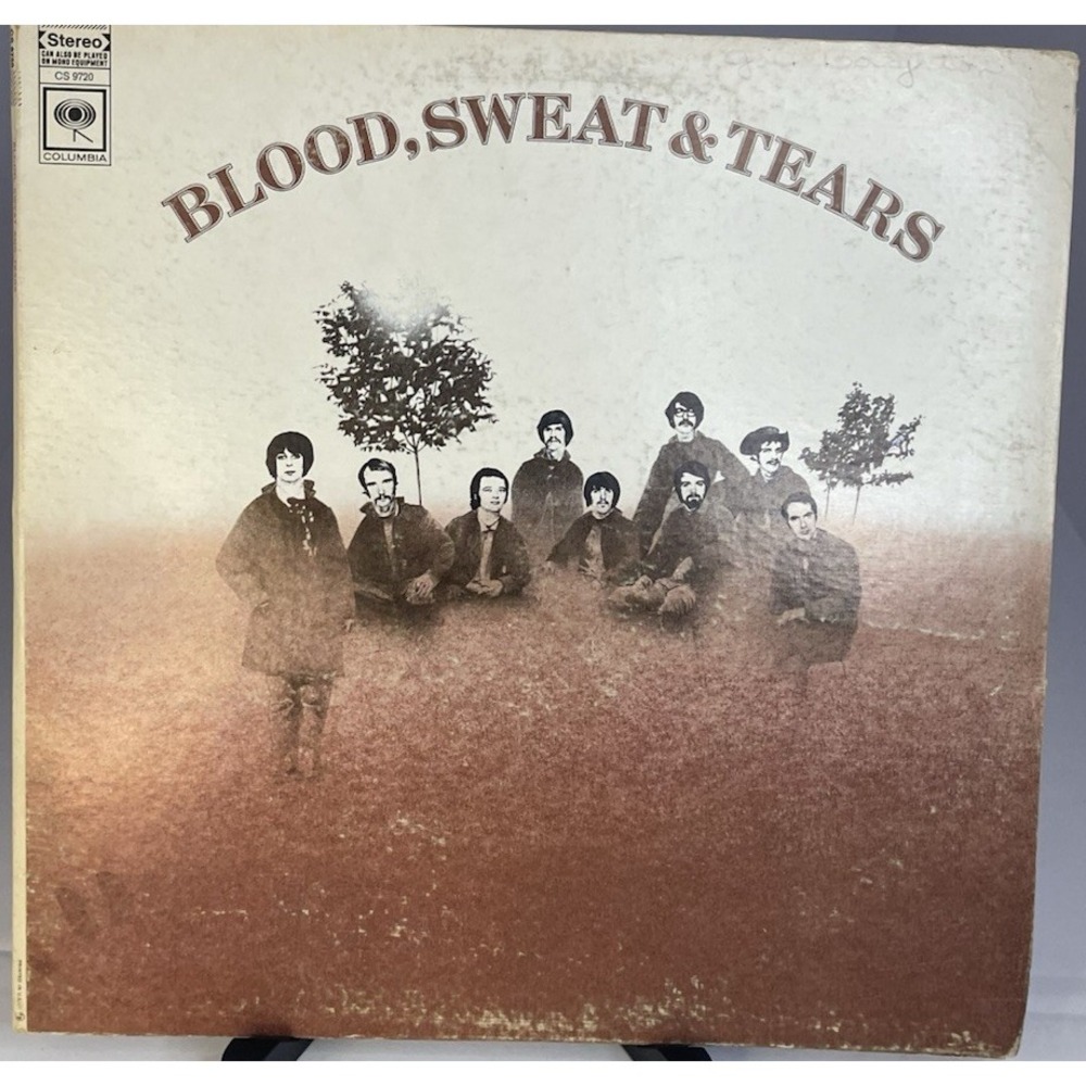 Blood Sweat & Tears Self Titled LP Vinyl 1968 Columbia CS 9720 Stereo Rock